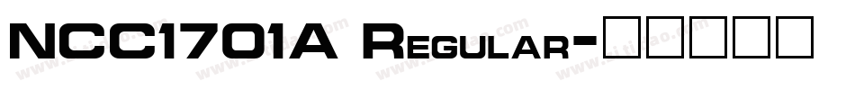NCC1701A Regular字体转换